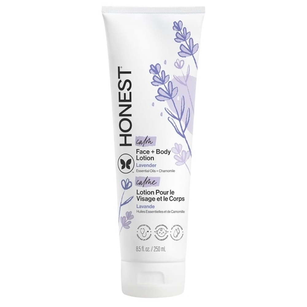NEW and sealed The Honest Company Calm  Lavender Face & Body Lotion - 250 ml